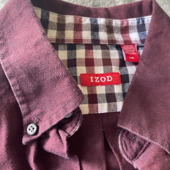 Men’s IZOD long sleeve shirts set of 3 - Picture 3 of 8